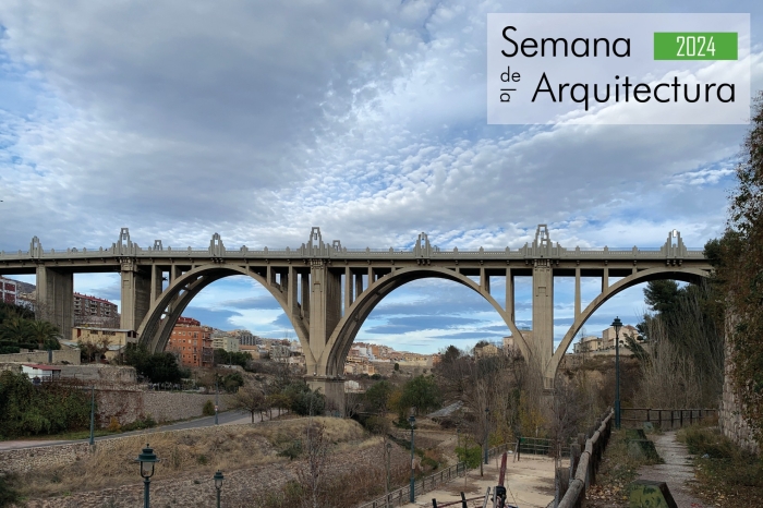 Conferencia y colocación de placa Docomomo en Puente de San Jorge de Alcoy